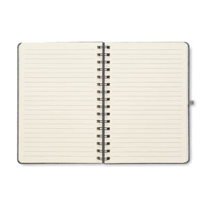 Notebook A5 con supporto phone - personalizzabile con logo