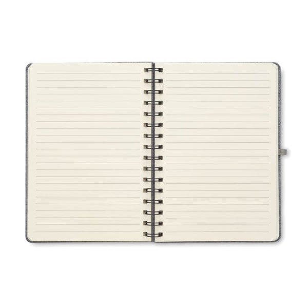 Notebook A5 con supporto phone - personalizzabile con logo