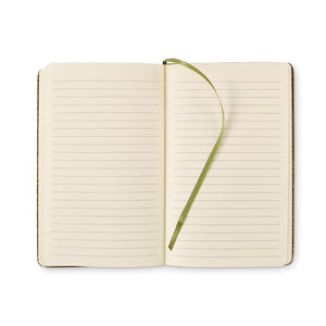 Notebook A5 Green - Copertina rigida Verde - personalizzabile con logo