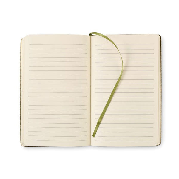 Notebook A5 Green - Copertina rigida Verde - personalizzabile con logo