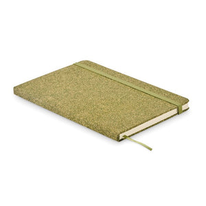 Notebook A5 Green - Copertina rigida Verde - personalizzabile con logo