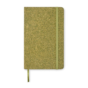 Notebook A5 Green - Copertina rigida Verde - personalizzabile con logo