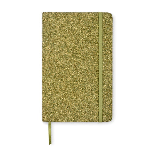 Notebook A5 Green - Copertina rigida Verde - personalizzabile con logo
