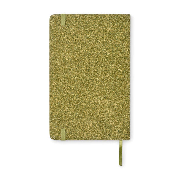 Notebook A5 Green - Copertina rigida Verde - personalizzabile con logo
