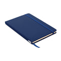 Notebook A5 in 600D RPET blu - personalizzabile con logo
