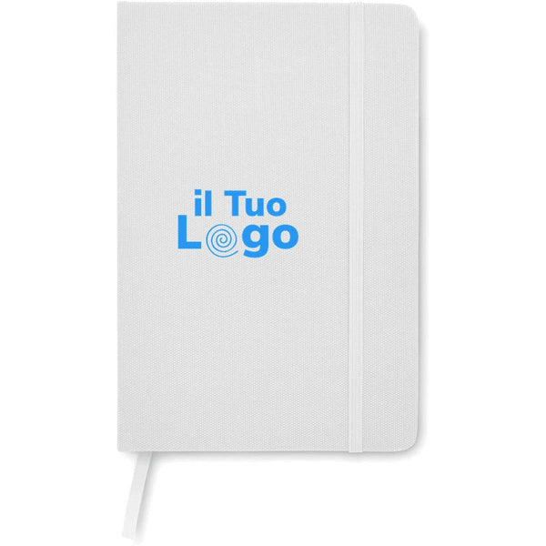 Notebook A5 in 600D RPET - personalizzabile con logo