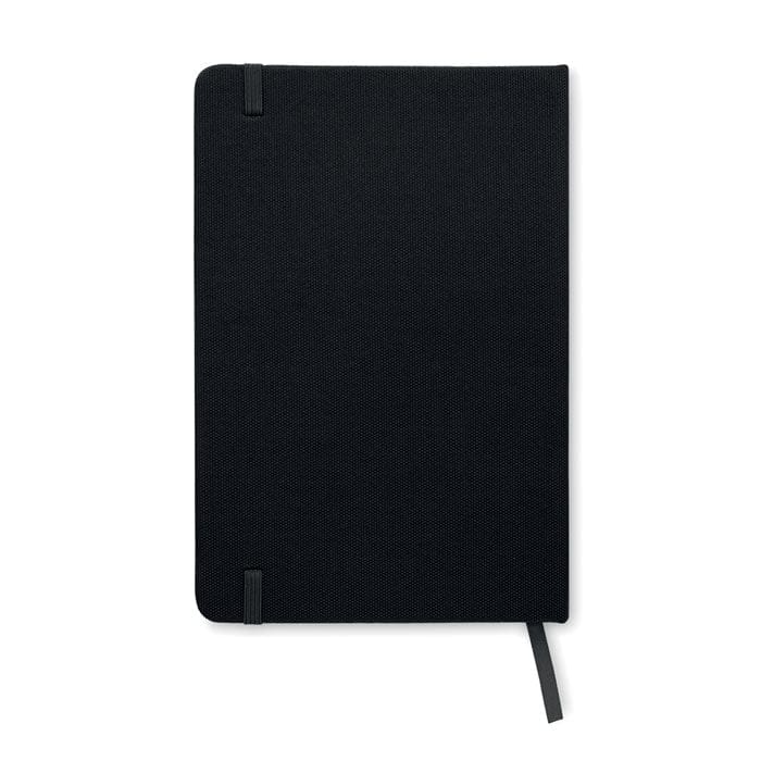 Notebook A5 in 600D RPET Colore: Nero, bianco, blu, rosso €3.15 - MO9966-03