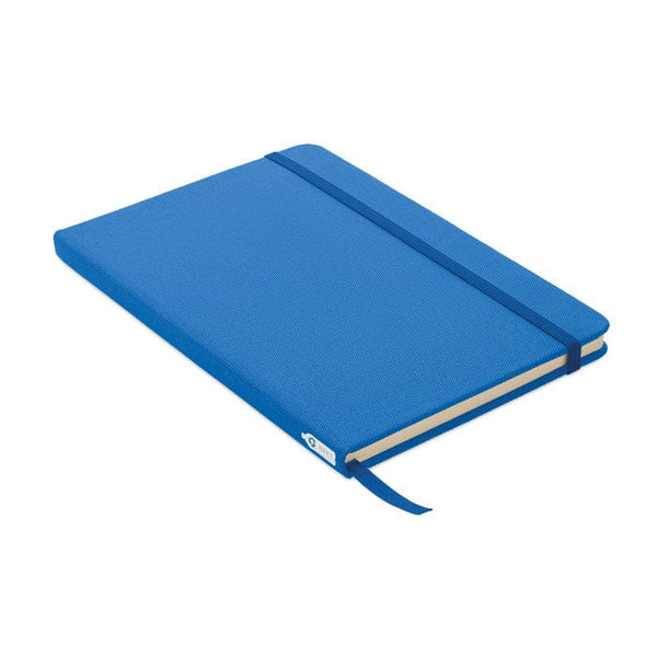 Notebook A5 in 600D RPET Royal - personalizzabile con logo