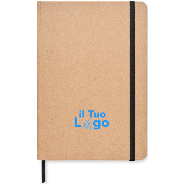 Notebook A5 in carta pietra - personalizzabile con logo