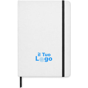 Notebook A5 in carta pietra - personalizzabile con logo