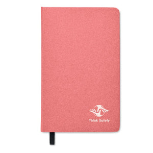 Notebook A5 in carta riciclata - personalizzabile con logo