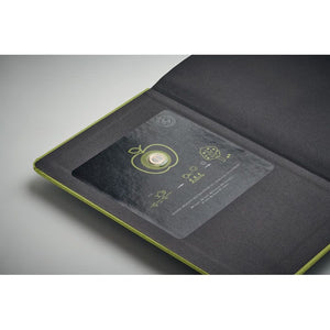 Notebook A5 in carta riciclata - personalizzabile con logo