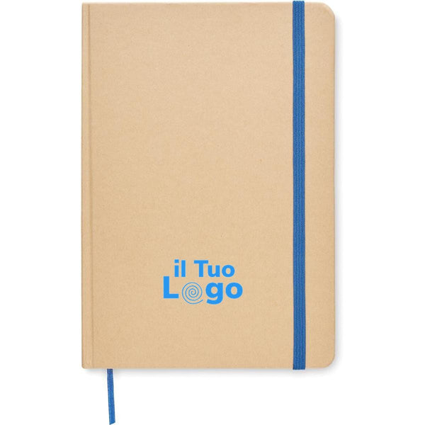 Notebook A5 in cartone - personalizzabile con logo