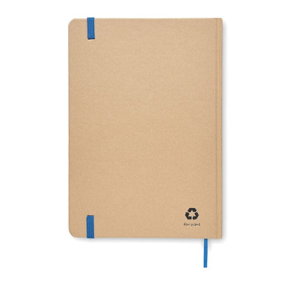 Notebook A5 in cartone Colore: Nero, bianco, blu €2.55 - MO6892-03