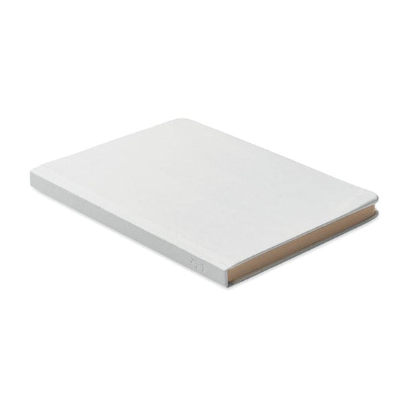 Notebook A5 in PLA Bianco - personalizzabile con logo