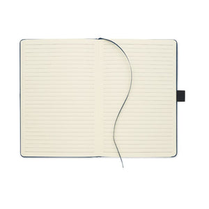 Notebook A5 in PU con tasca - personalizzabile con logo