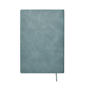 Notebook A5 in PU fumé - personalizzabile con logo