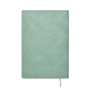Notebook A5 in PU fumé - personalizzabile con logo