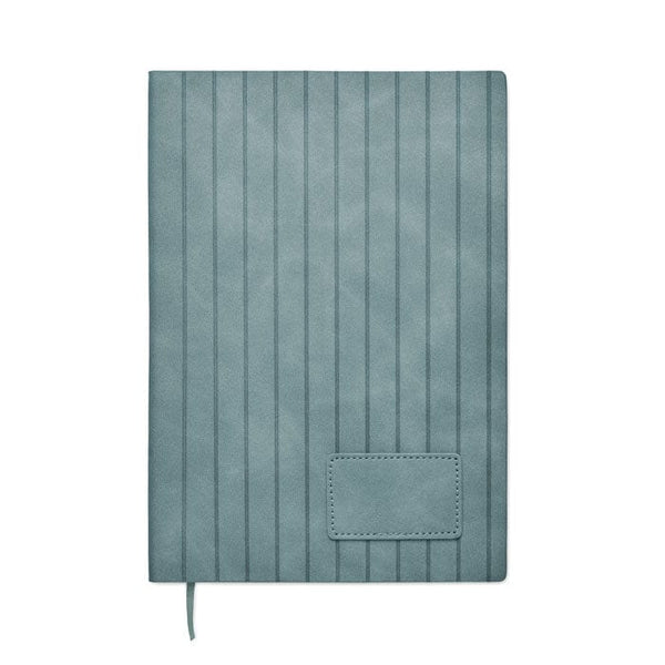 Notebook A5 in PU fumé - personalizzabile con logo
