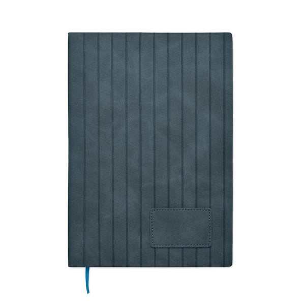 Notebook A5 in PU fumé - personalizzabile con logo