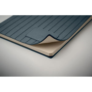 Notebook A5 in PU fumé - personalizzabile con logo