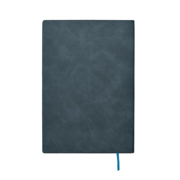 Notebook A5 in PU fumé - personalizzabile con logo