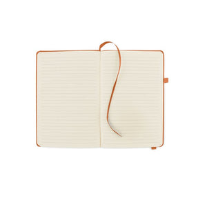 Notebook A5 in PU riciclato - personalizzabile con logo