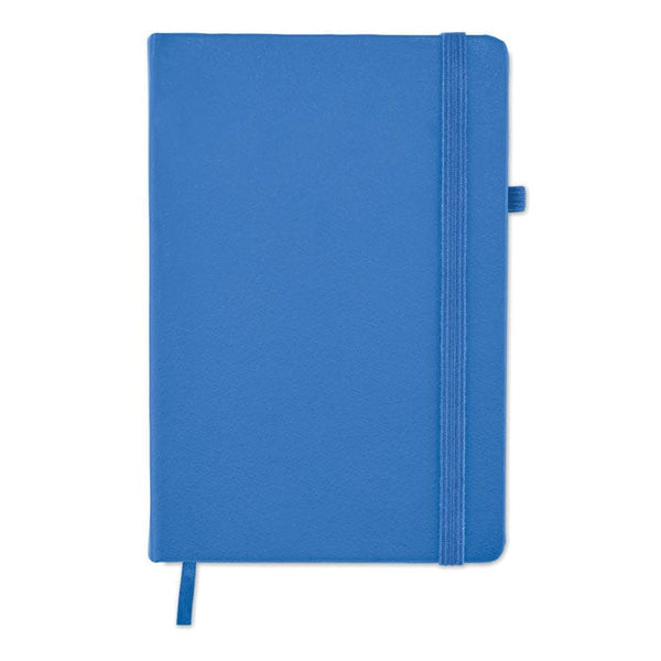 Notebook A5 in PU riciclato - personalizzabile con logo