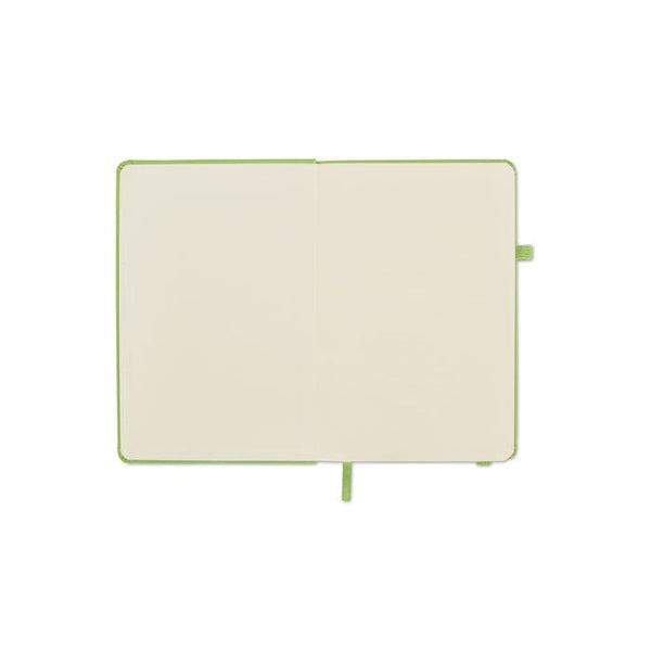 Notebook A5 in PU riciclato - personalizzabile con logo