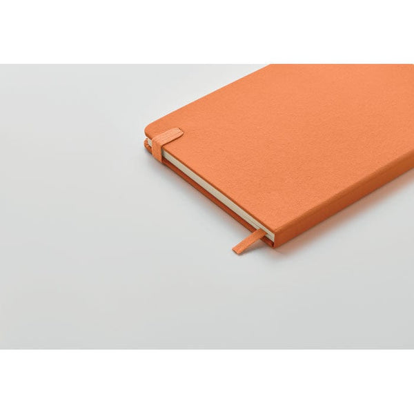 Notebook A5 in PU riciclato - personalizzabile con logo
