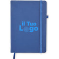 Notebook A5 in PU riciclato - personalizzabile con logo