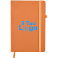 Notebook A5 in PU riciclato - personalizzabile con logo