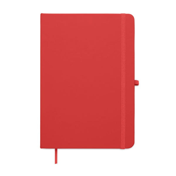 Notebook A5 in PU riciclato - personalizzabile con logo