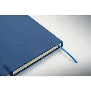 Notebook A5 in PU riciclato - personalizzabile con logo
