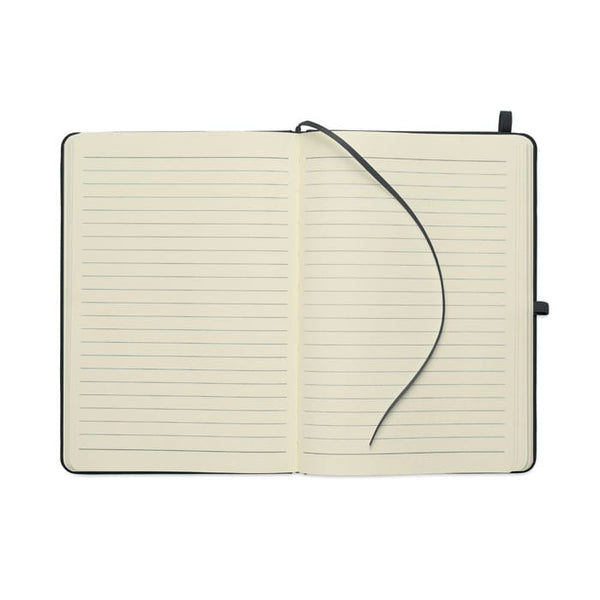 Notebook A5 in PU riciclato - personalizzabile con logo