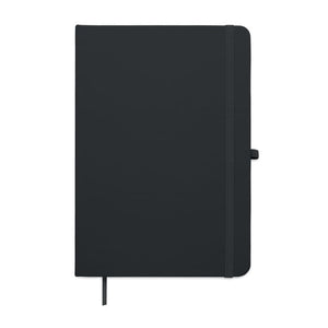 Notebook A5 in PU riciclato - personalizzabile con logo