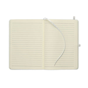 Notebook A5 in PU riciclato - personalizzabile con logo