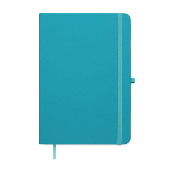 Notebook A5 in PU riciclato - personalizzabile con logo