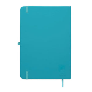 Notebook A5 in PU riciclato - personalizzabile con logo