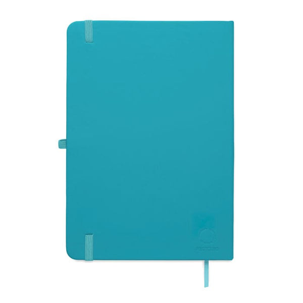 Notebook A5 in PU riciclato - personalizzabile con logo