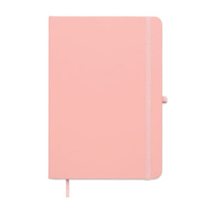 Notebook A5 in PU riciclato - personalizzabile con logo