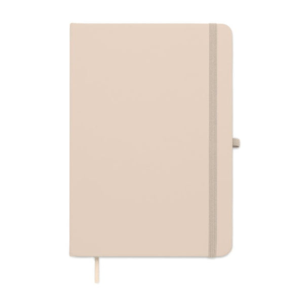 Notebook A5 in PU riciclato - personalizzabile con logo