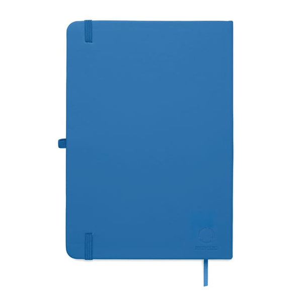 Notebook A5 in PU riciclato - personalizzabile con logo