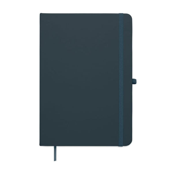 Notebook A5 in PU riciclato - personalizzabile con logo