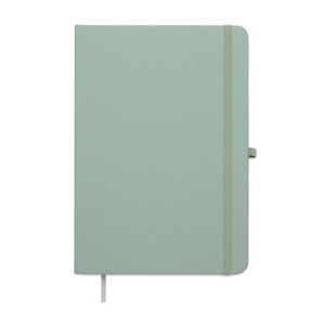 Notebook A5 in PU riciclato - personalizzabile con logo
