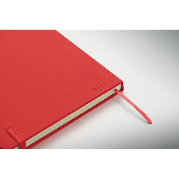 Notebook A5 in PU riciclato - personalizzabile con logo