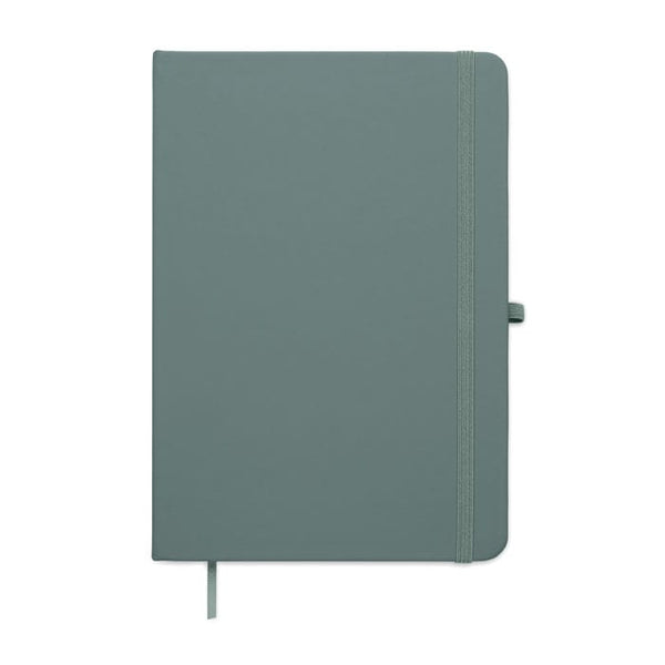 Notebook A5 in PU riciclato - personalizzabile con logo
