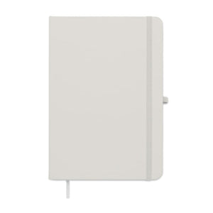 Notebook A5 in PU riciclato - personalizzabile con logo