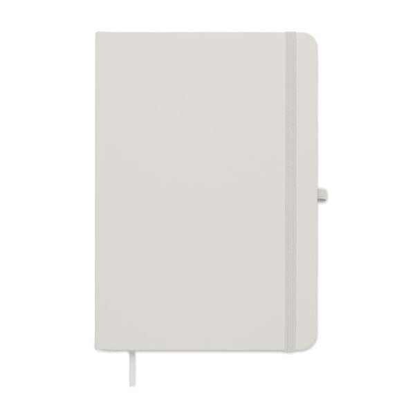 Notebook A5 in PU riciclato - personalizzabile con logo