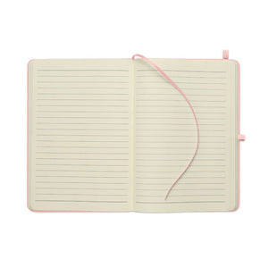 Notebook A5 in PU riciclato - personalizzabile con logo